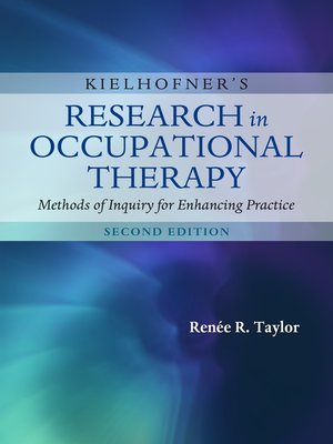 cover image of Kielhofner's Research in Occupational Therapy